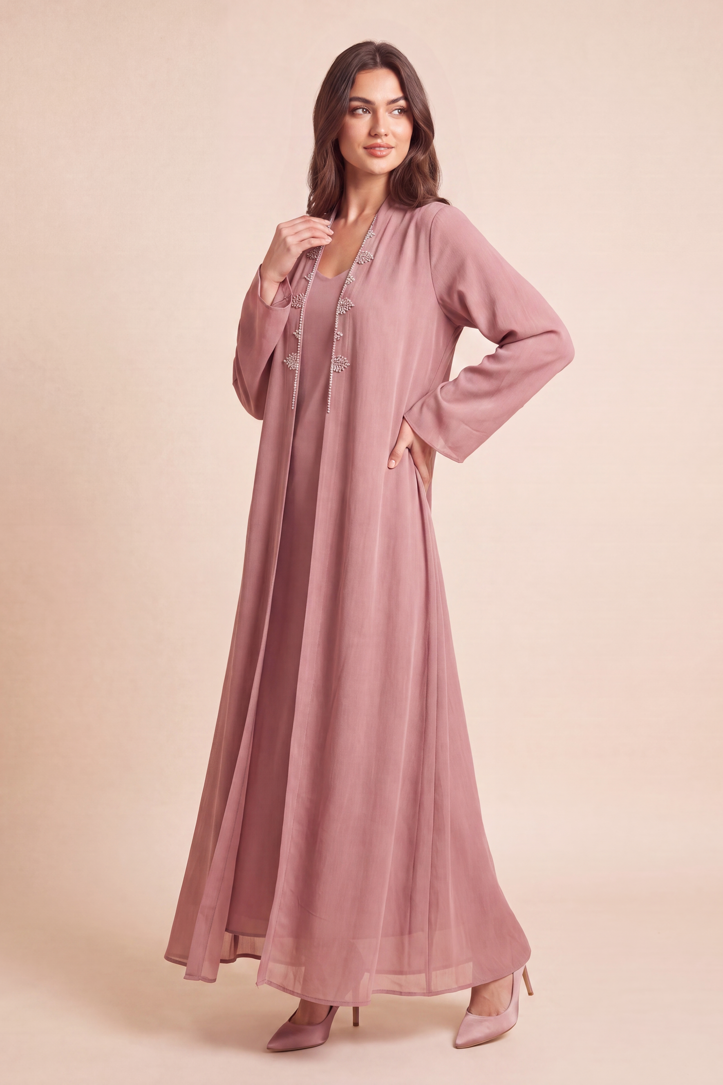 Mileena Open Abaya