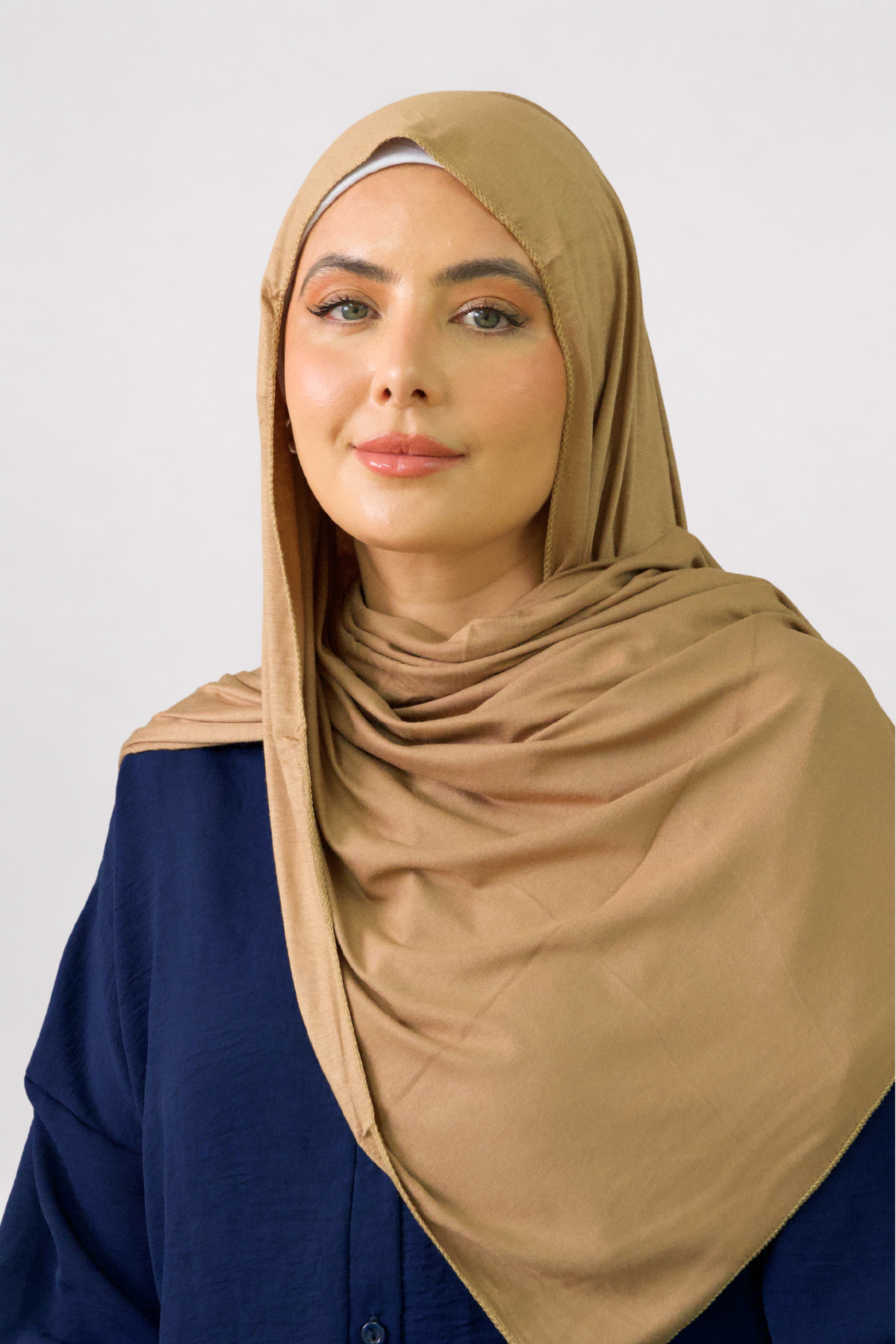 Mocha Emirati Jersey Hijab