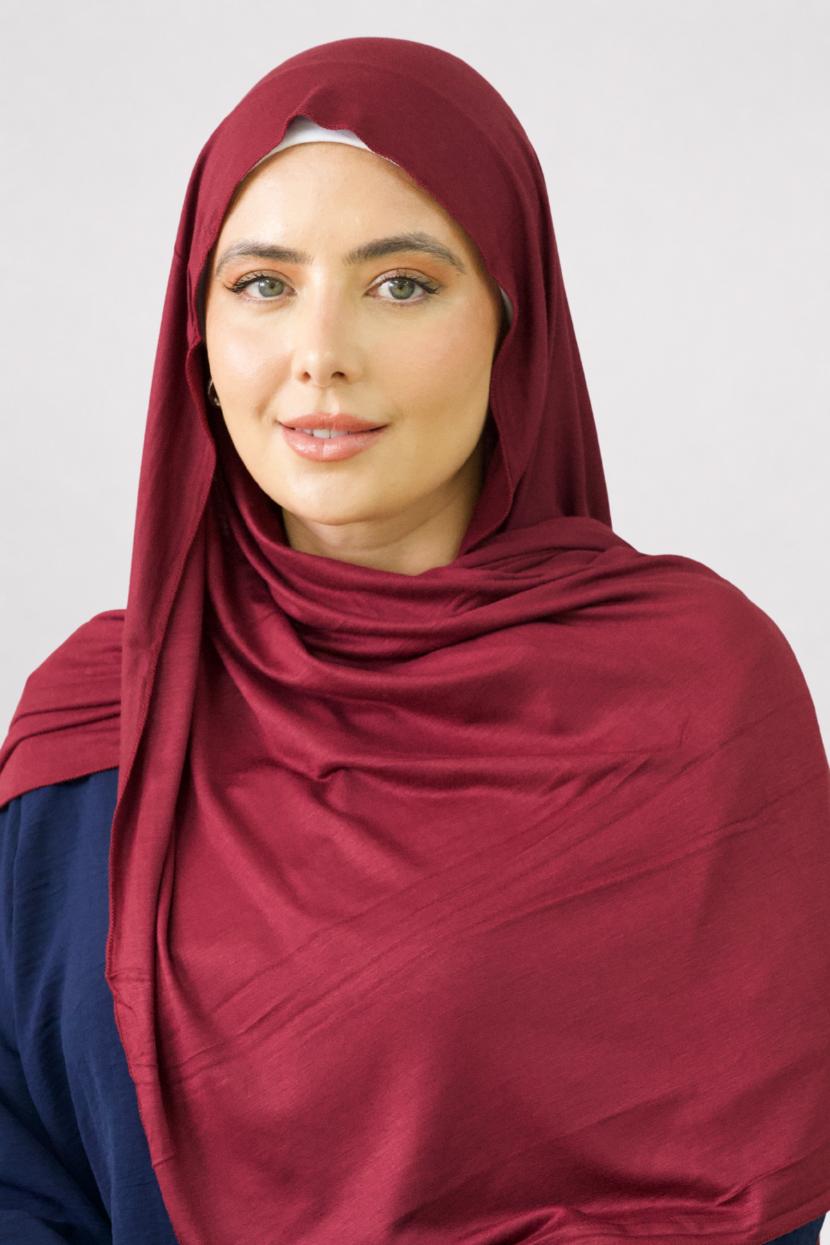 Mahogany Emirati Jersey Hijab