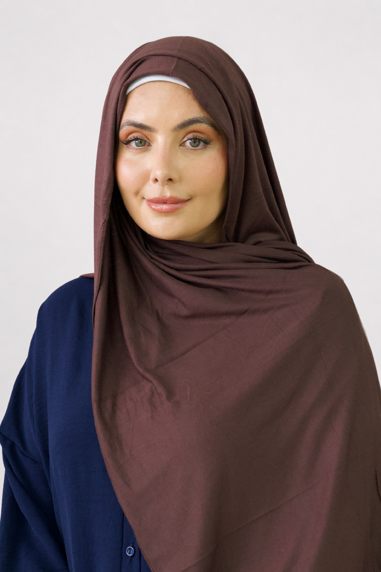Chocolate Emirati Jersey Hijab