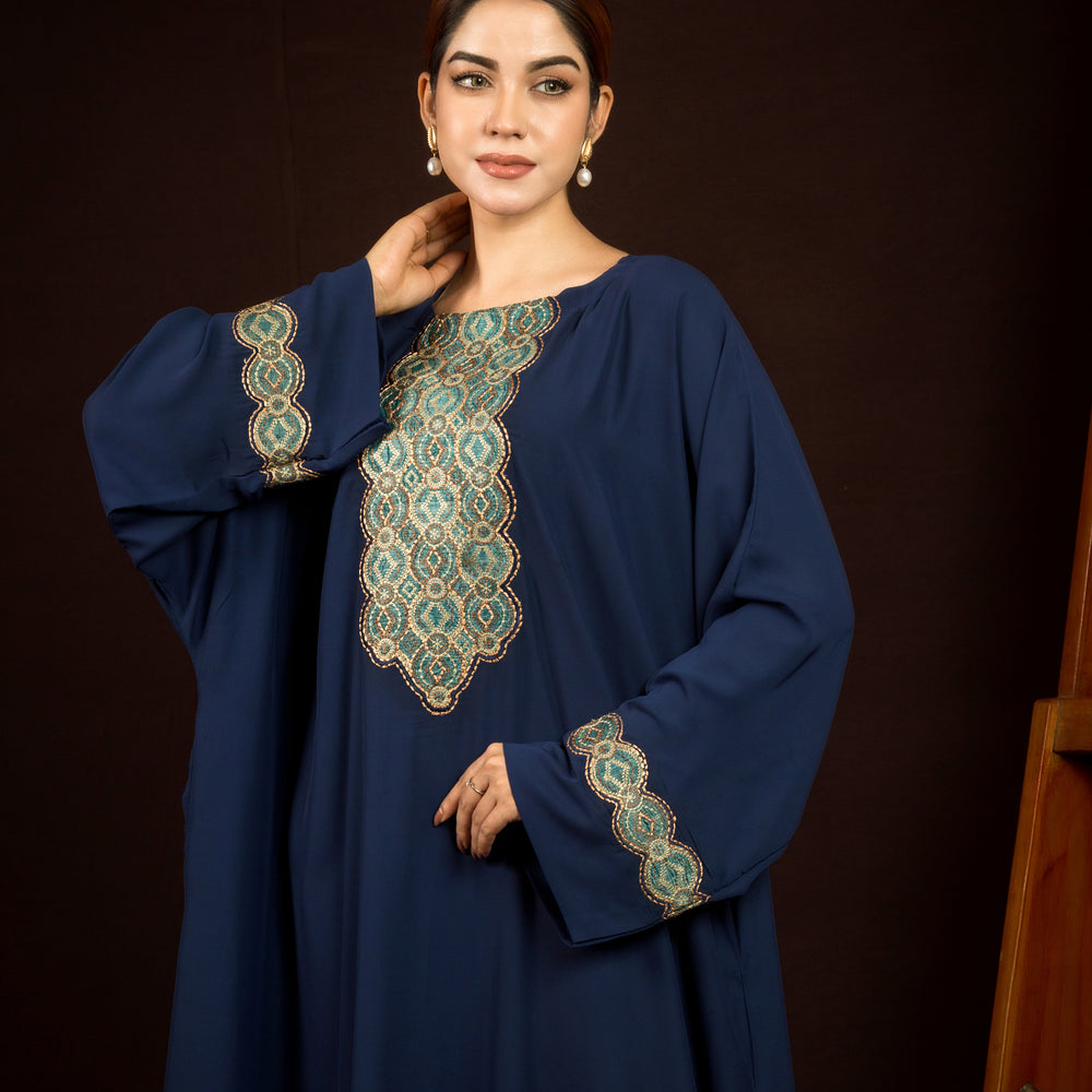 Zahara Navy Abaya