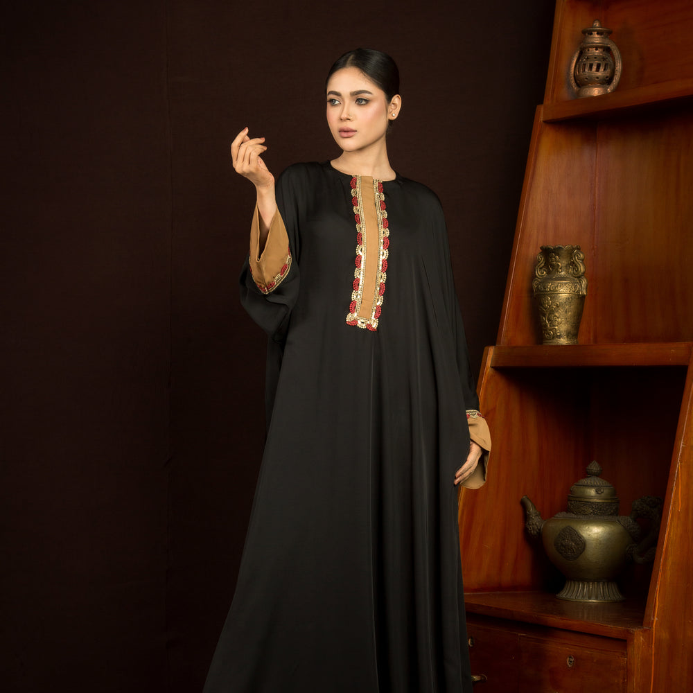 Raya Black Abaya