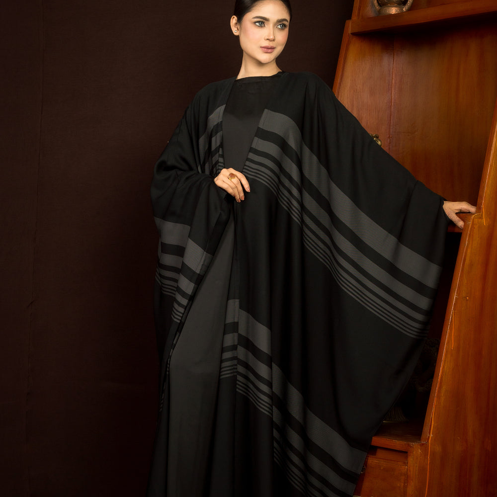 Miraan Black Abaya
