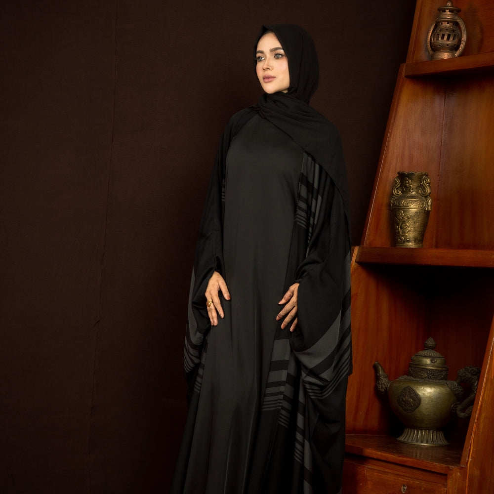 
                      
                        Miraan Black Abaya
                      
                    