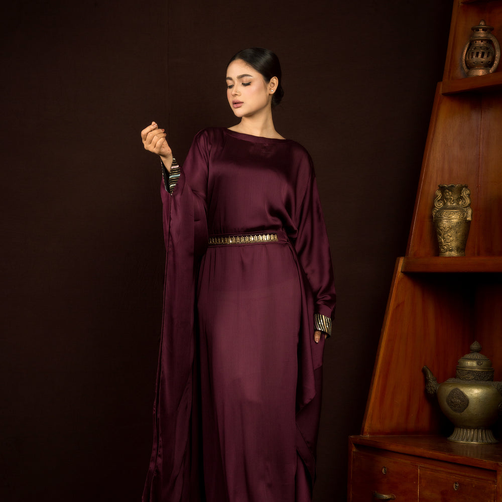 Purple Aura Kaftan