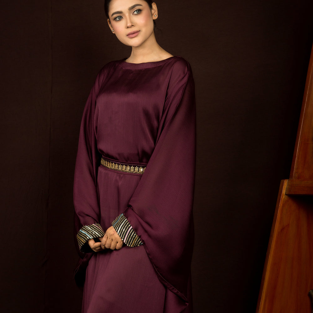Purple Aura Kaftan