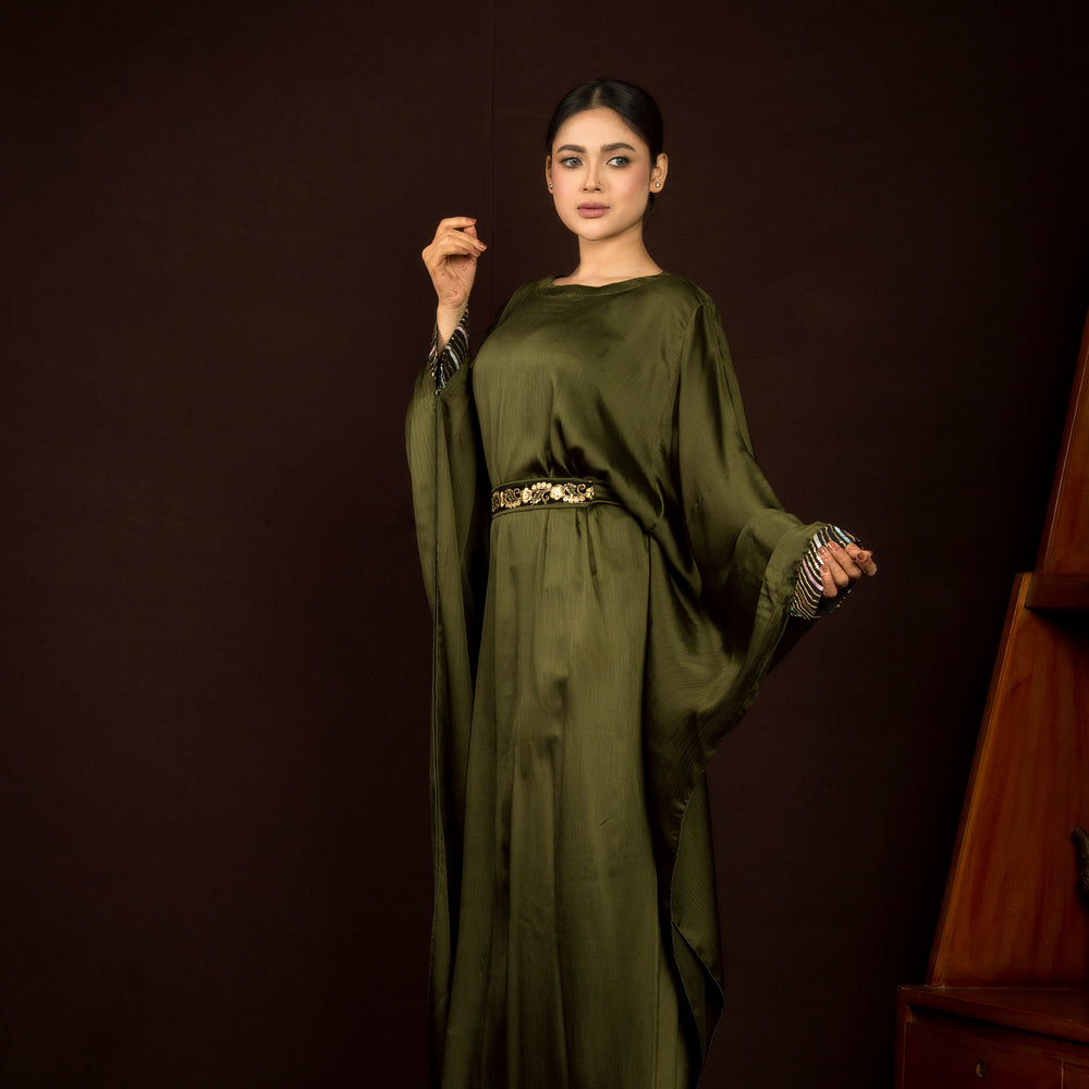 Olive Aura Kaftan