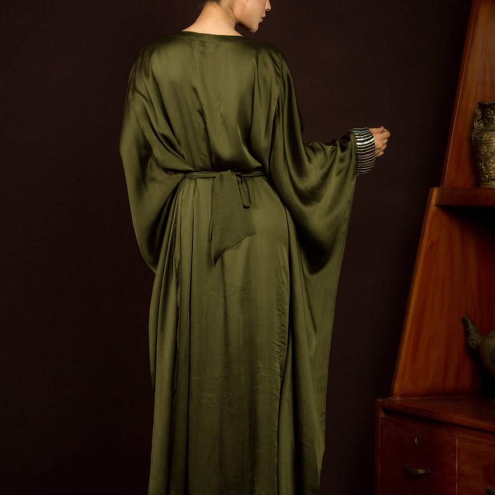 
                      
                        Olive Aura Kaftan
                      
                    