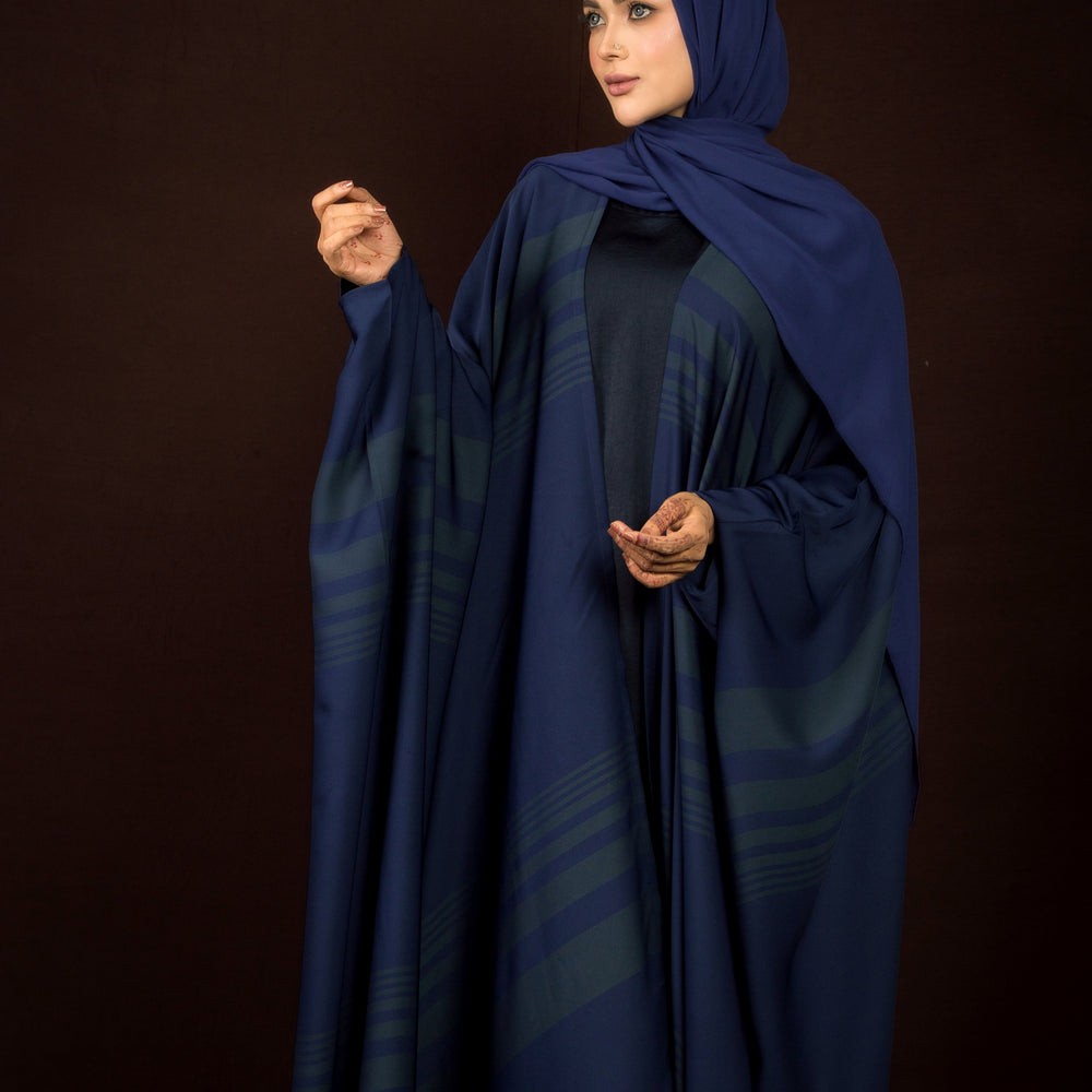 Miraan Navy Abaya