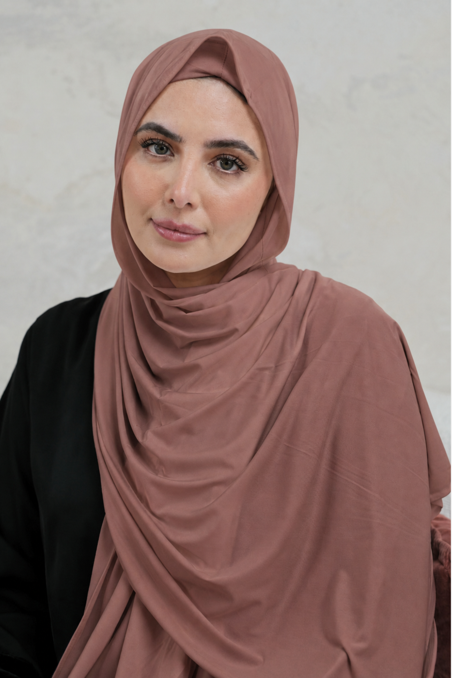 Heather Fluid Jersey Hijab