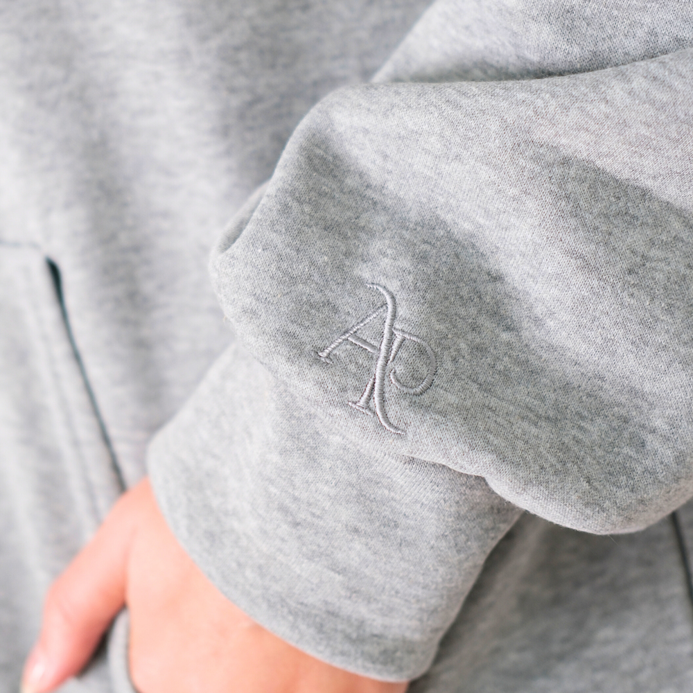 
                      
                        Signature Grey Hoodie Dress
                      
                    