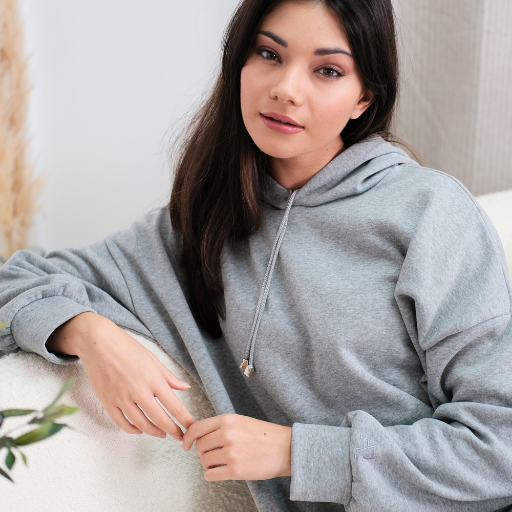 
                      
                        Signature Grey Hoodie Dress
                      
                    