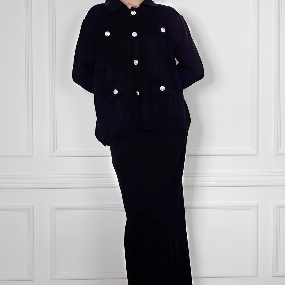 Luna Black Co-ord