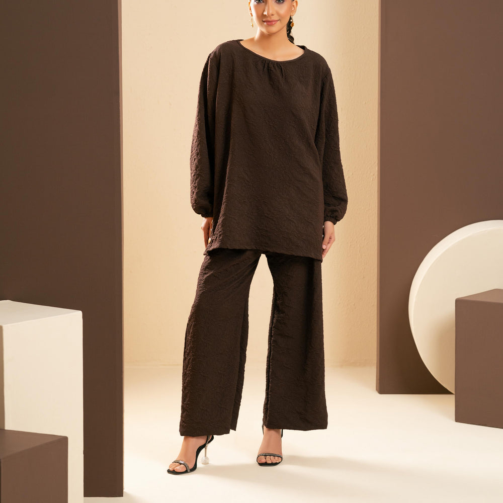 Mahogany Textura Co-Ord