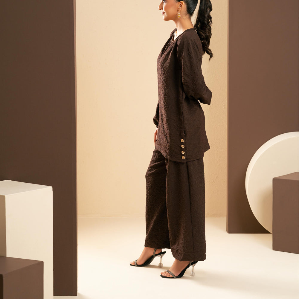 Mahogany Textura Co-Ord