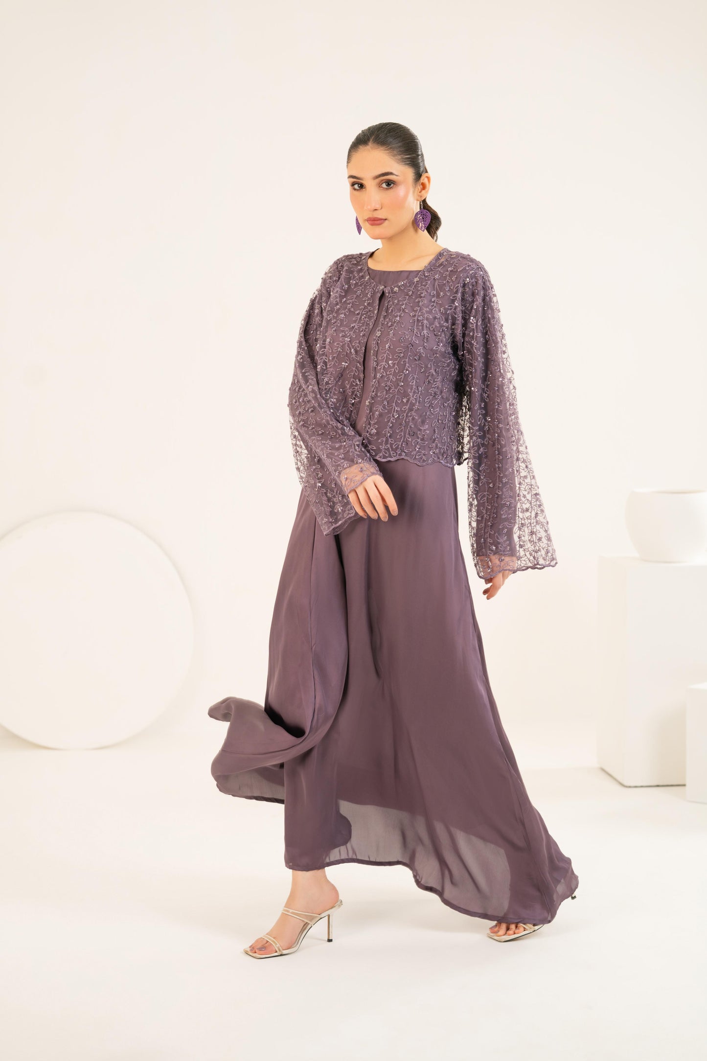 Lumiere Mauve Maxi Dress