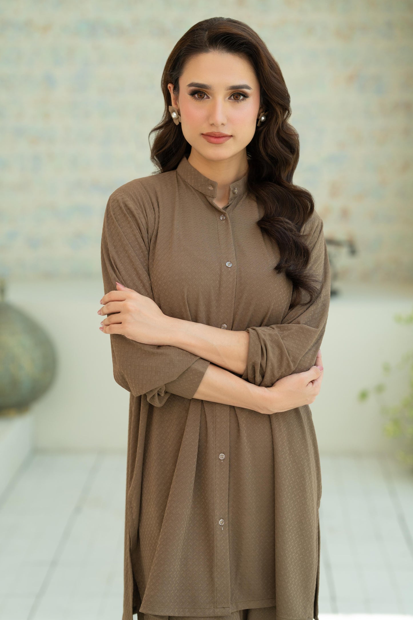 Textured Mocha Co-Ord