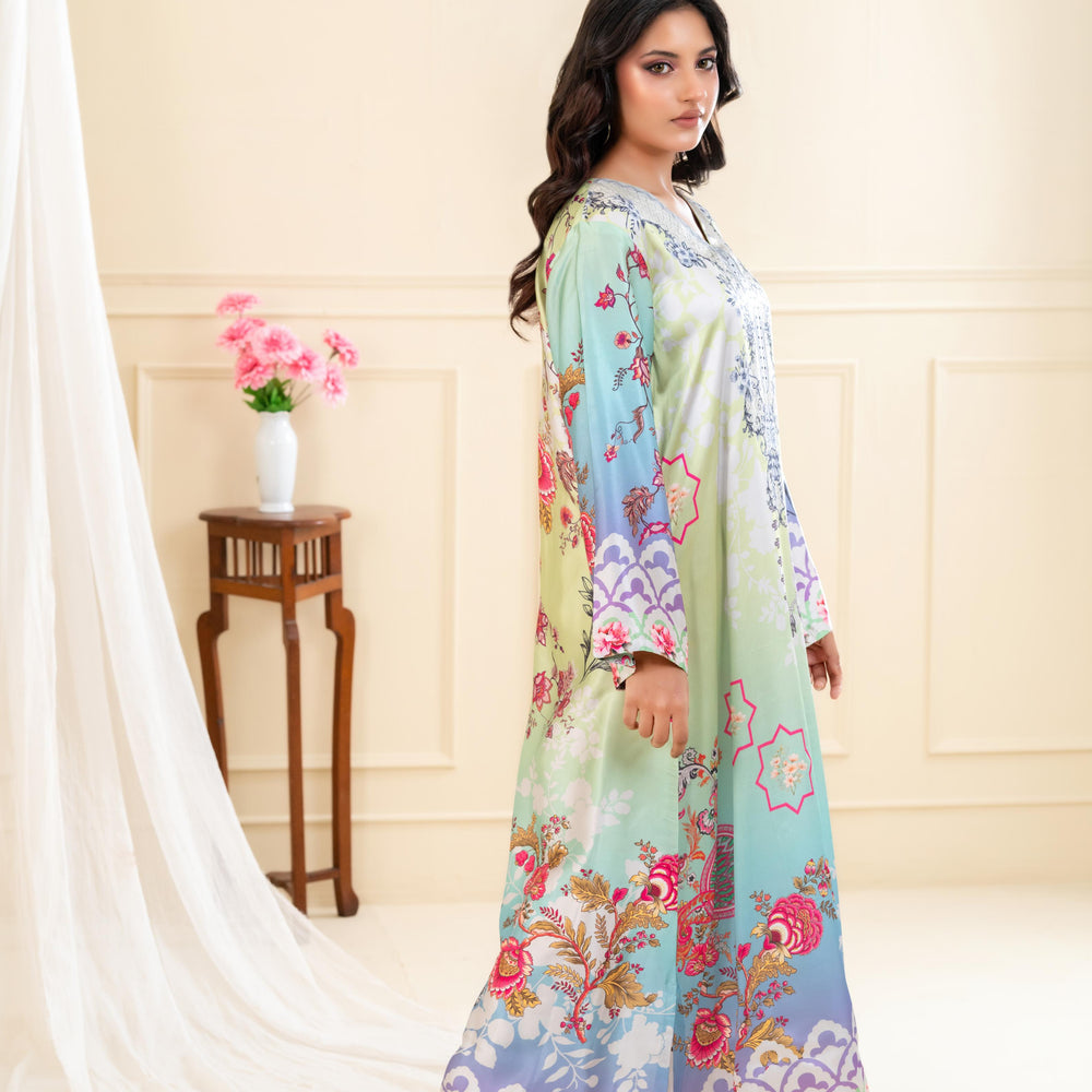 
                      
                        Raneem Luxe Printed Dress
                      
                    