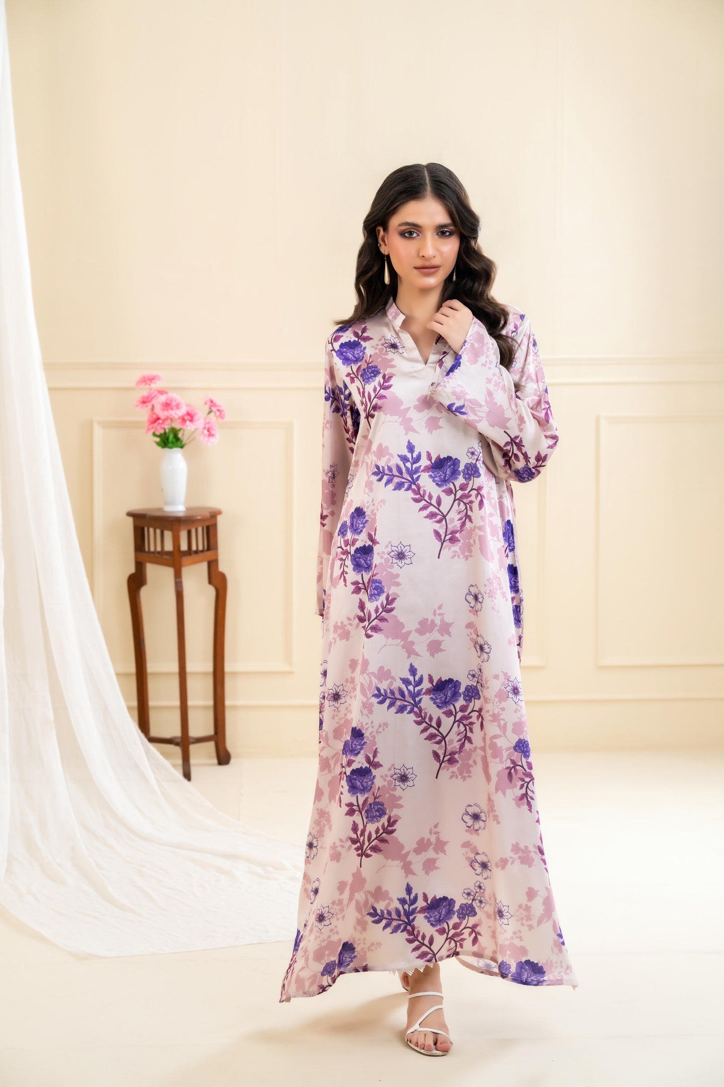 Yasmina Printed Maxi Dress