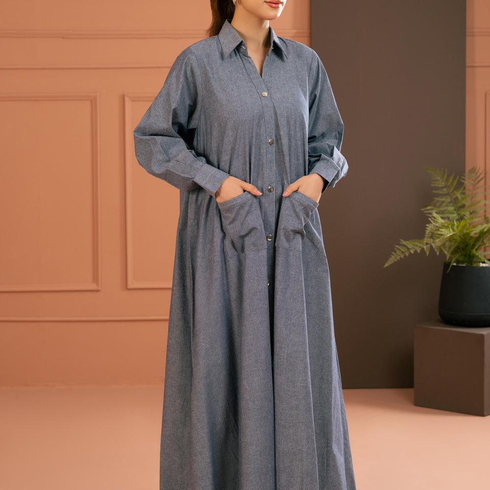 
                      
                        Denim Dress
                      
                    