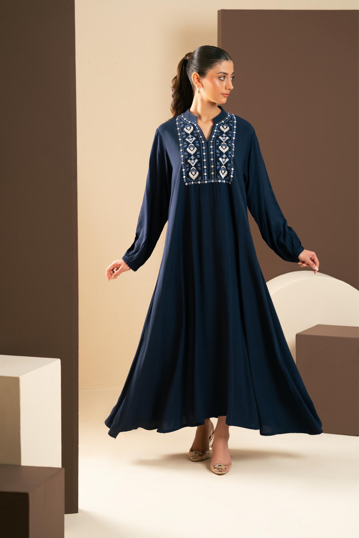 Bloom Embroidery Dress