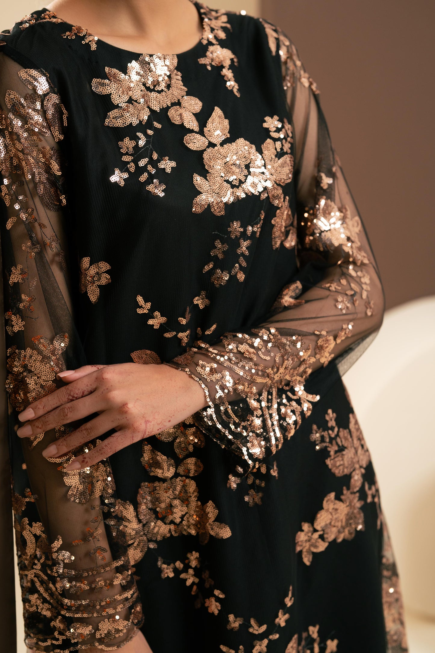 Aurielle Sequin Dress