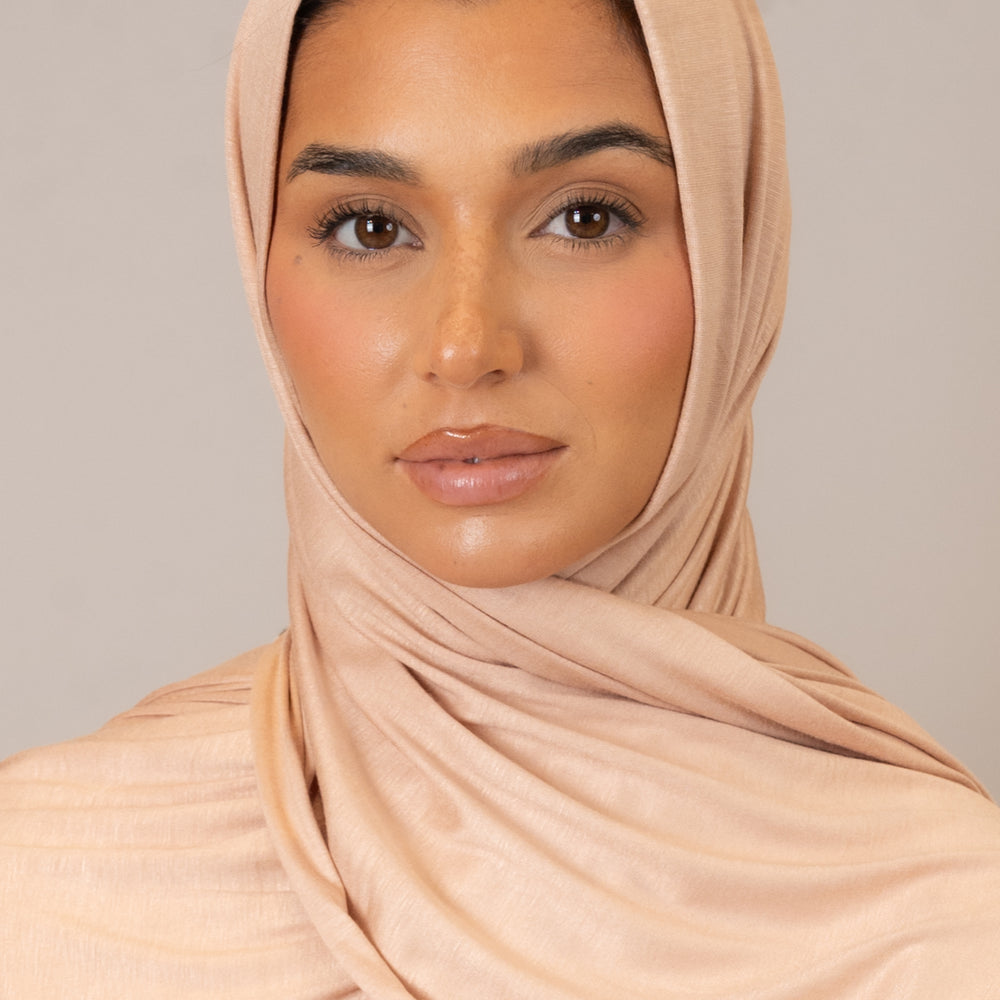 
                      
                        Nude Jersey Hijab
                      
                    