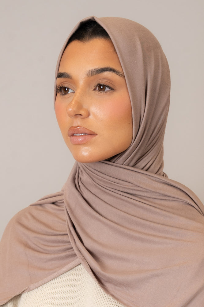 Jersey Taupe Hijab