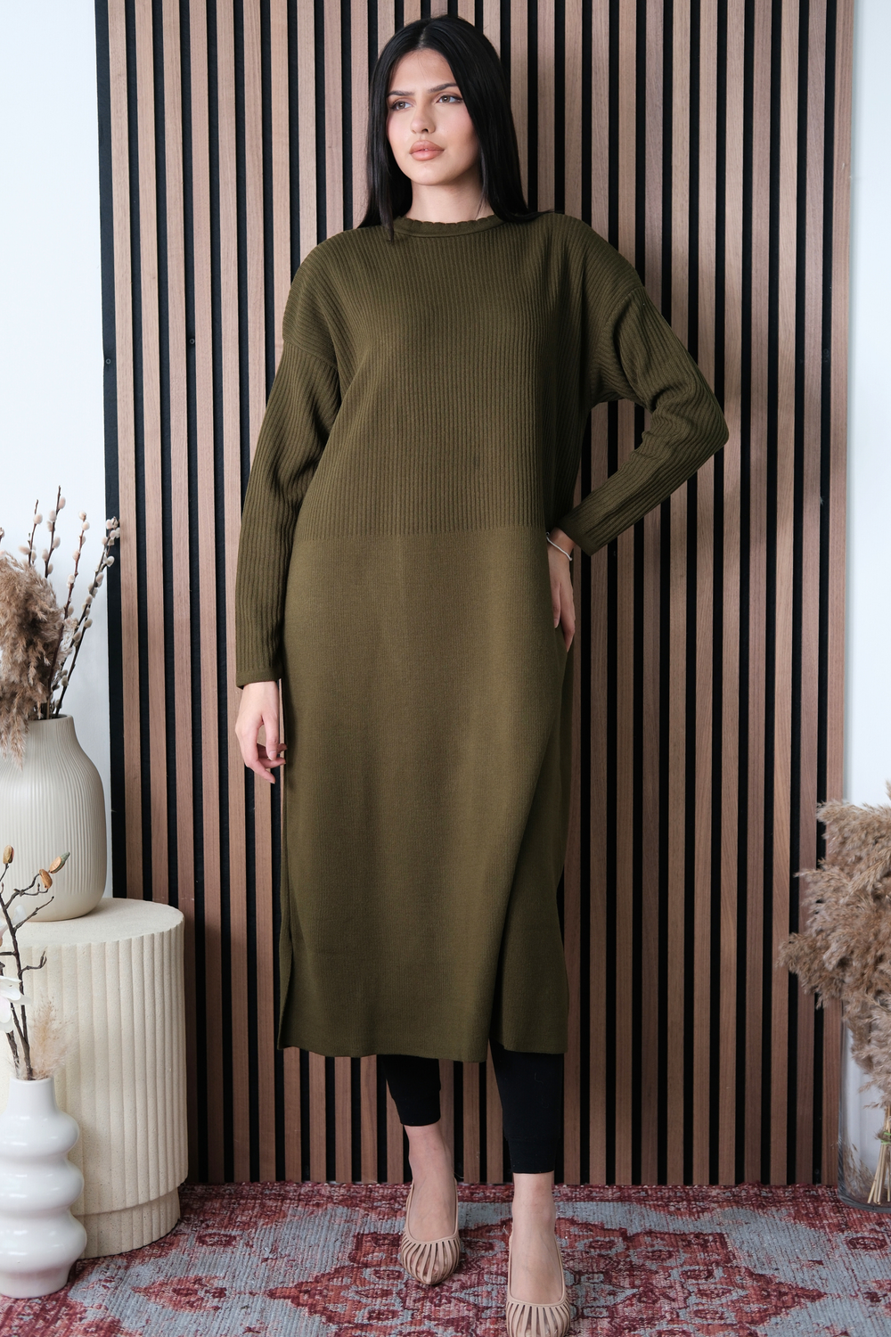 Thea Drill Dress