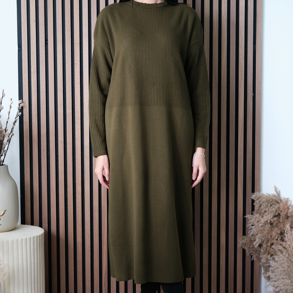 
                      
                        Thea Drill Dress
                      
                    