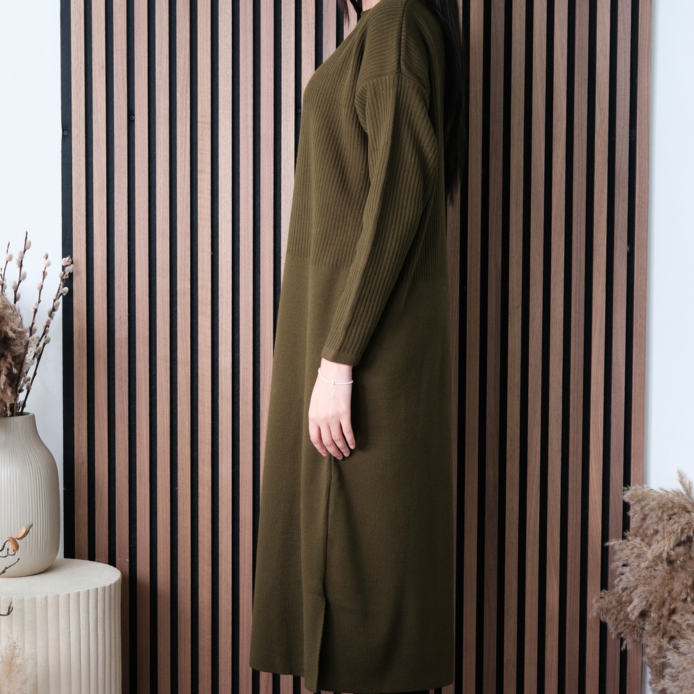 
                      
                        Thea Drill Dress
                      
                    