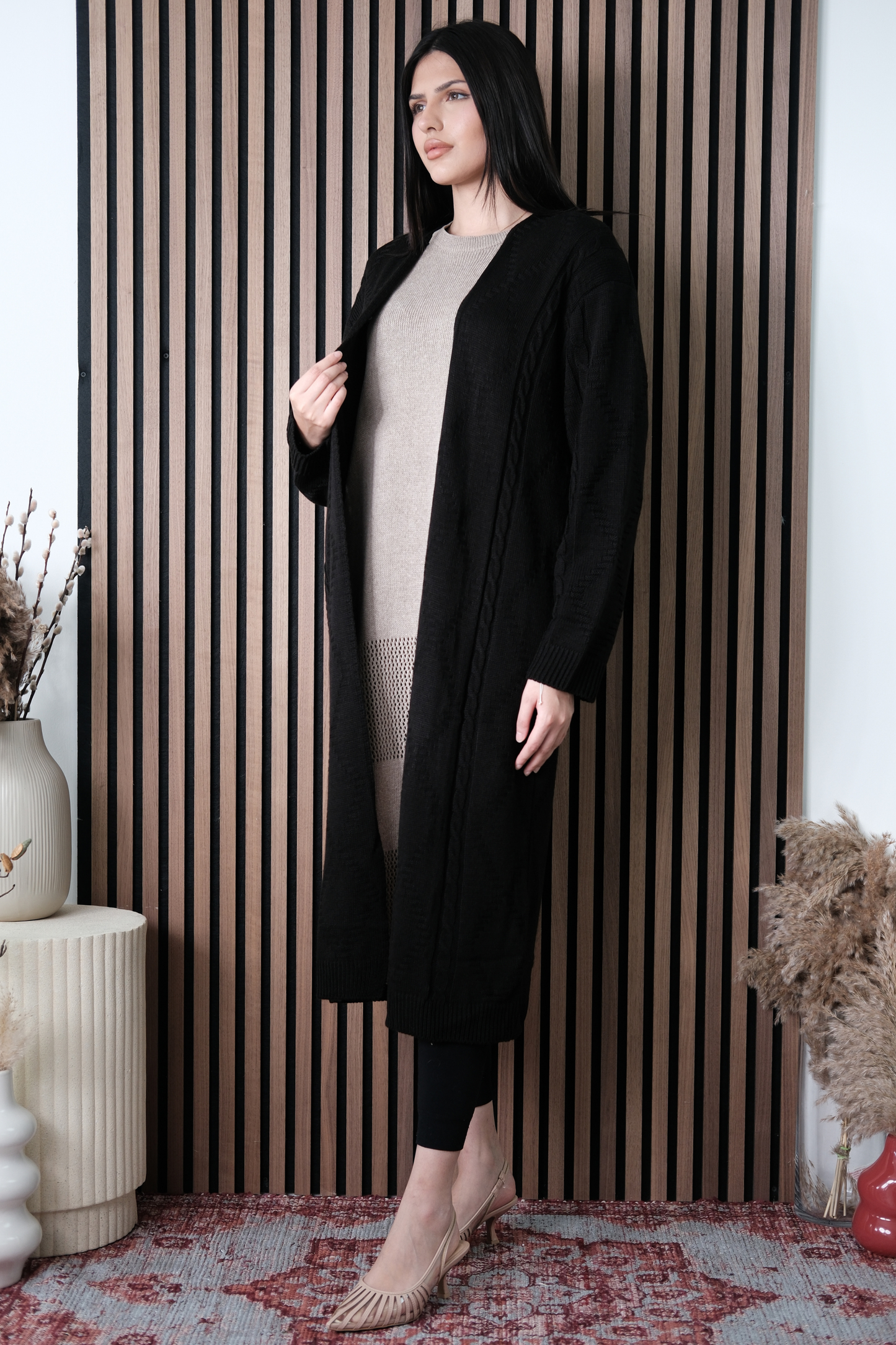 Dalia Black Cardigan