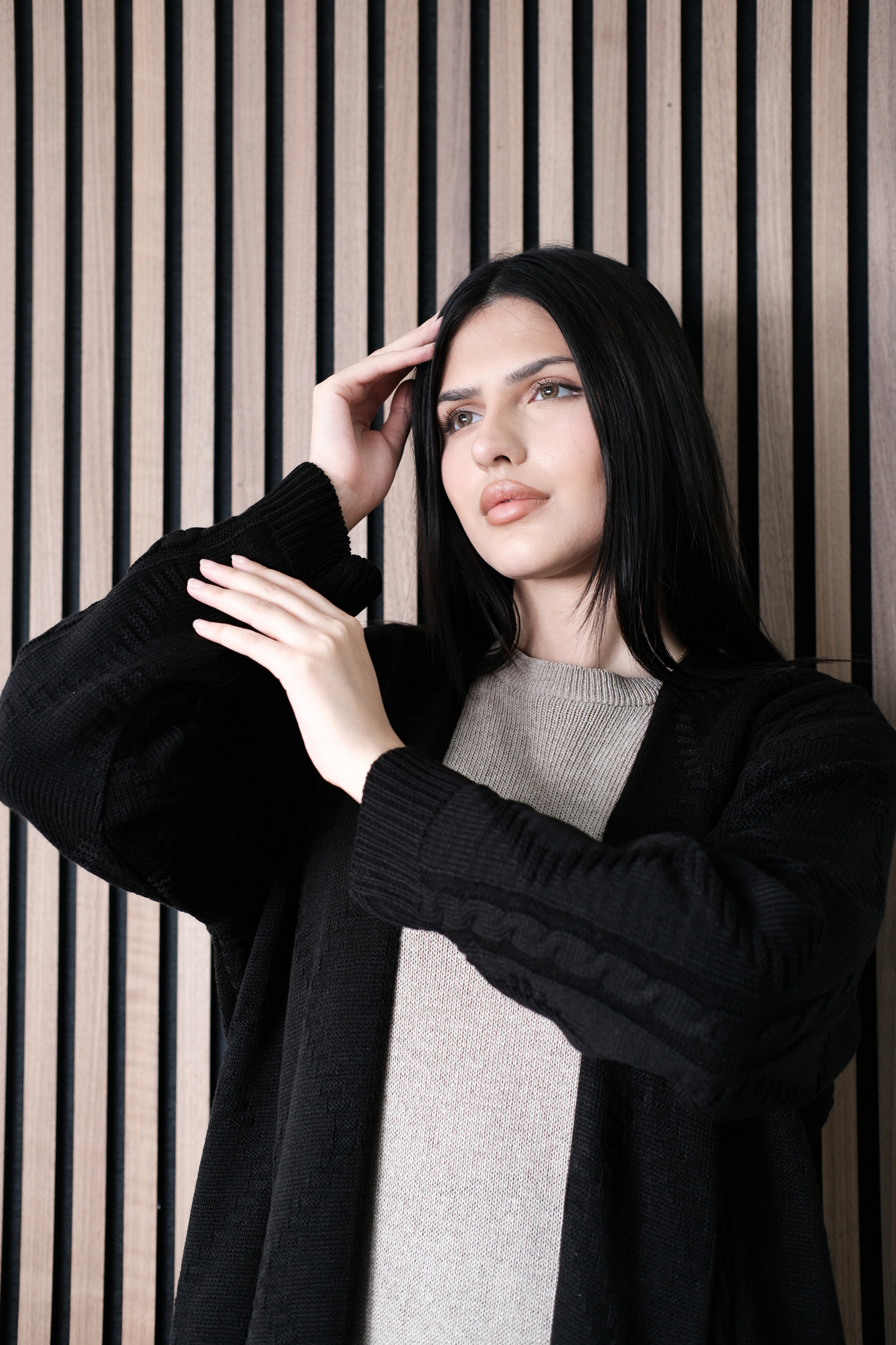 Dalia Black Cardigan