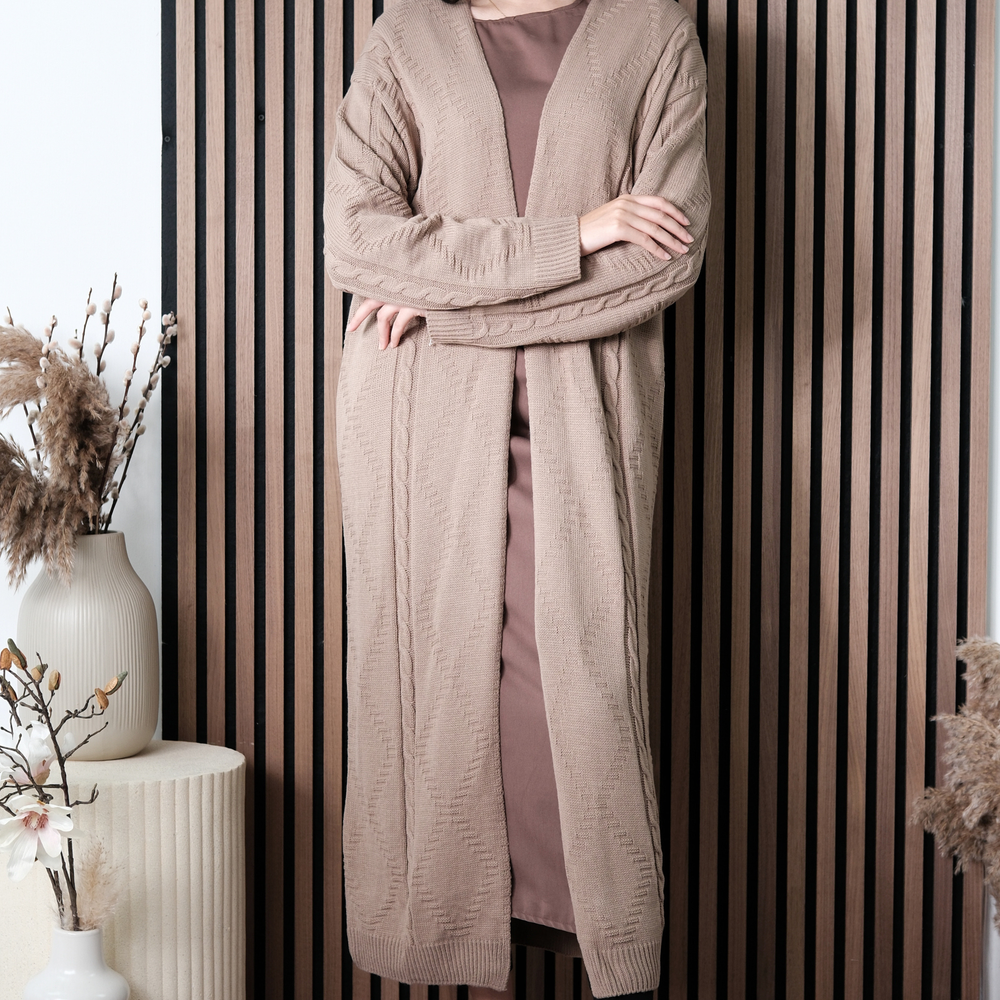 
                      
                        Noirline Mocha Cardigan
                      
                    