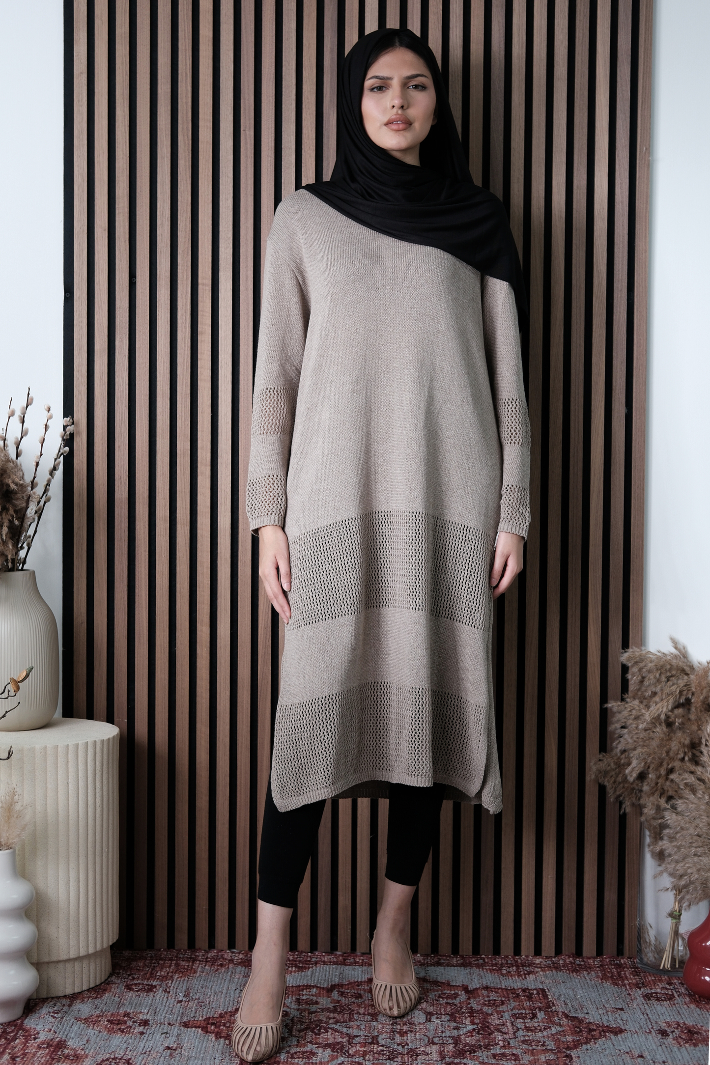 Velma Light Taupe Dress