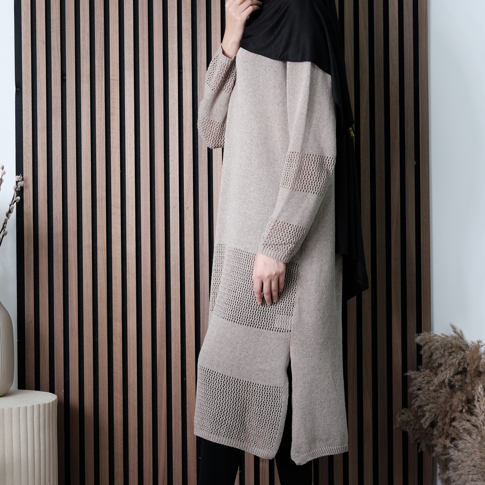 
                      
                        Velma Light Taupe Dress
                      
                    