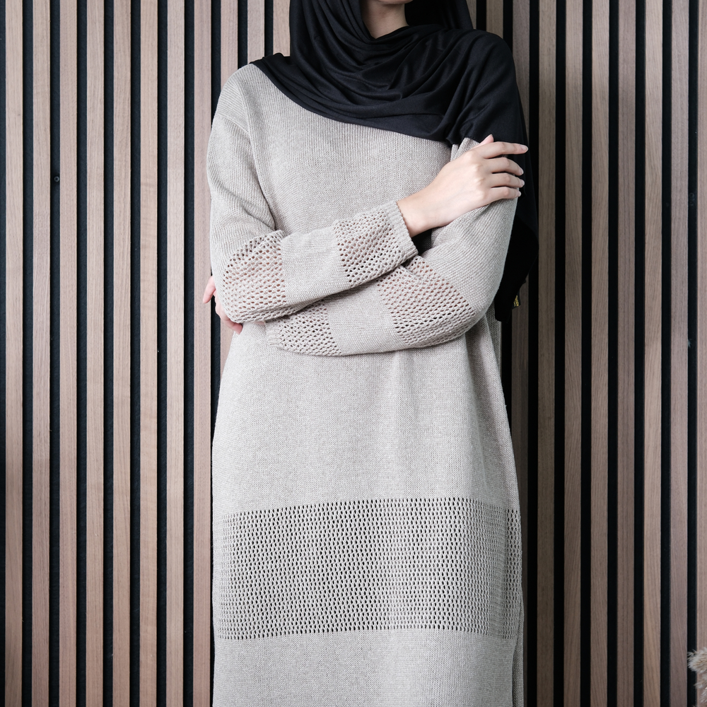 Velma Light Taupe Dress