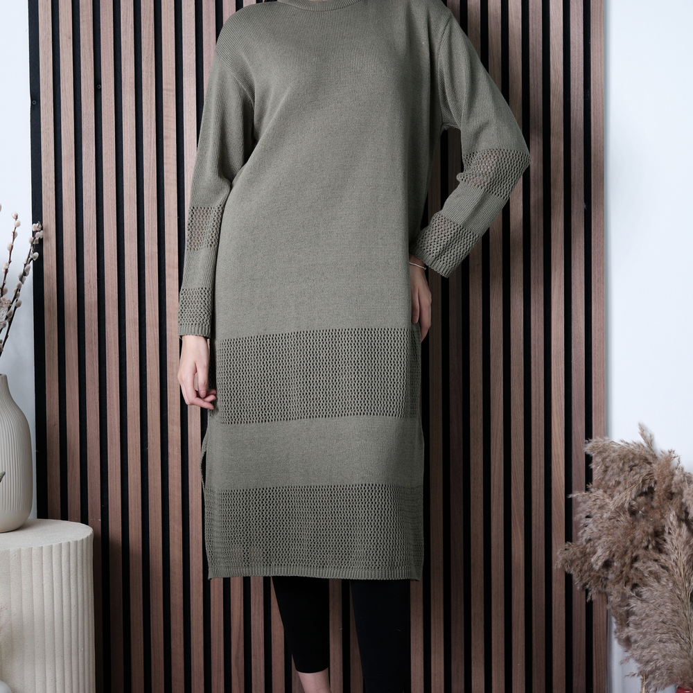 Velma Olive Dress
