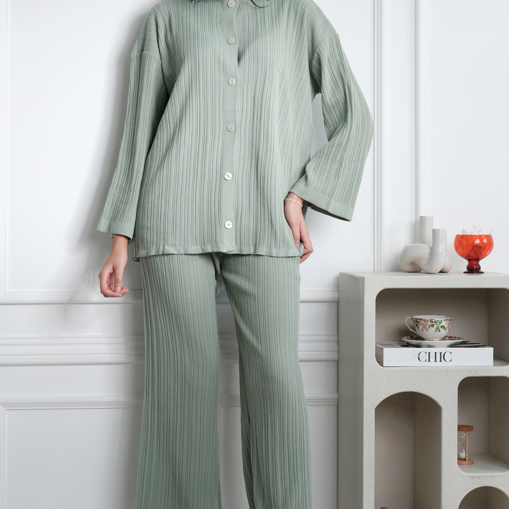 Luxe Mint Co Ord