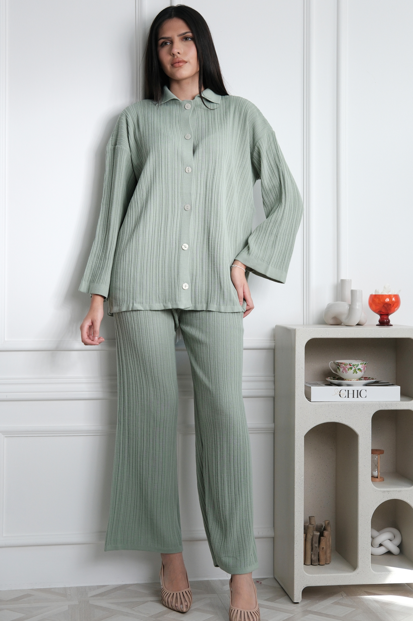 Luxe Mint Co Ord