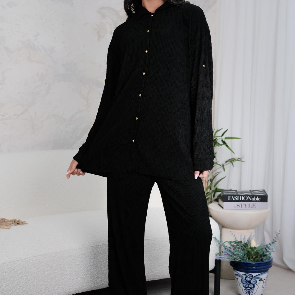 
                      
                        Arlette Black Co-Ord
                      
                    