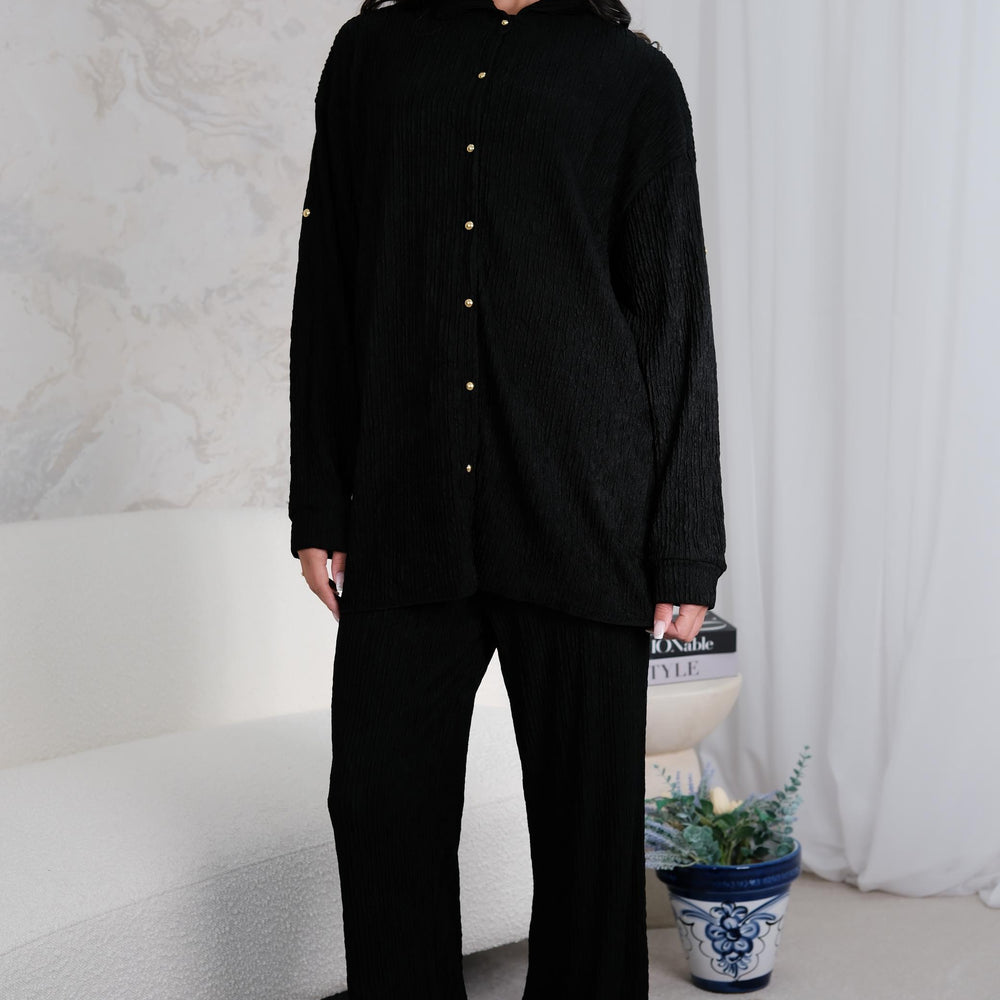 
                      
                        Arlette Black Co-Ord
                      
                    