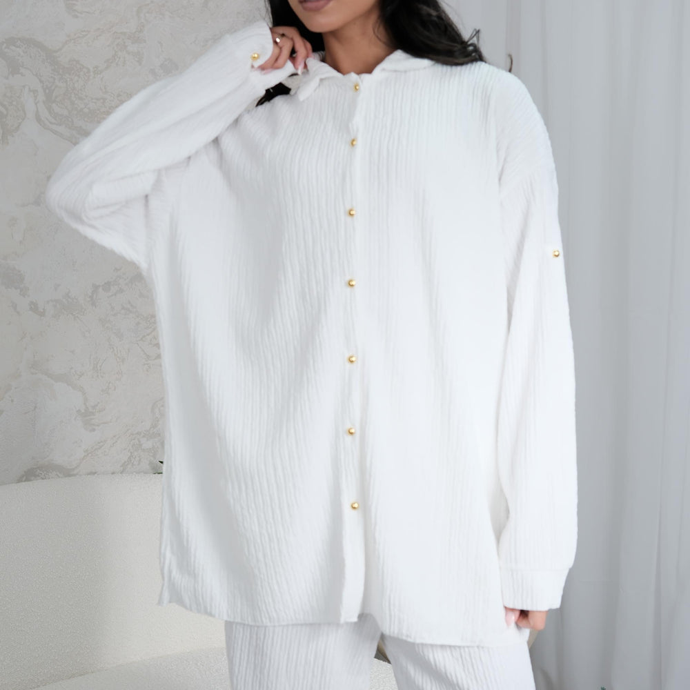 
                      
                        Arlette White Co-Ord
                      
                    