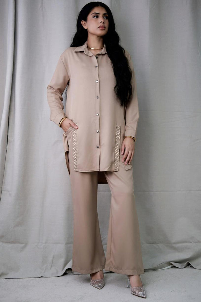 
                      
                        Lea Beige Co-Ord
                      
                    
