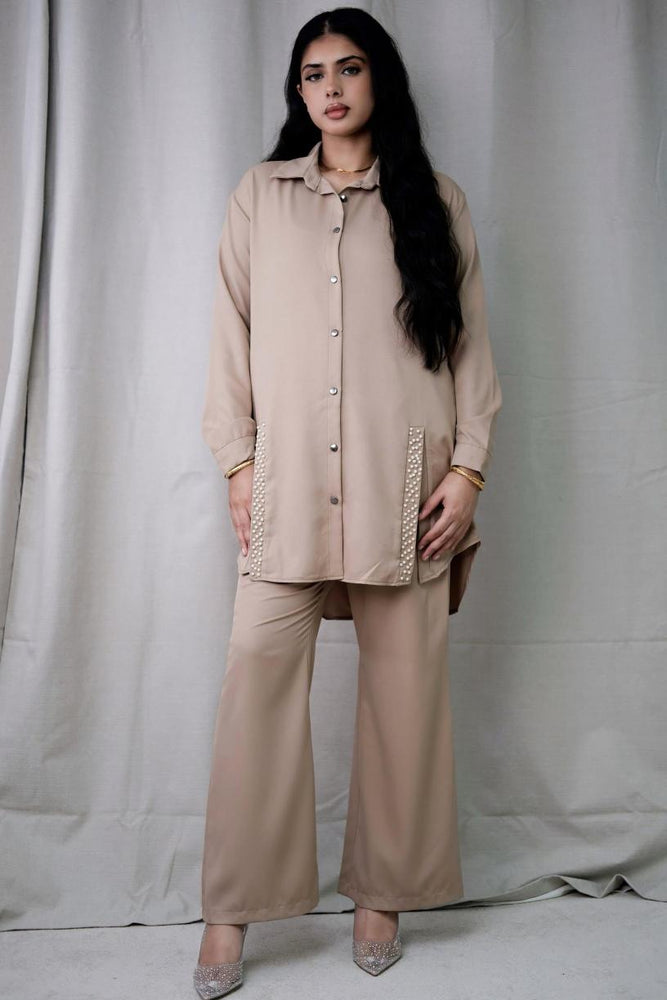 
                      
                        Lea Beige Co-Ord
                      
                    