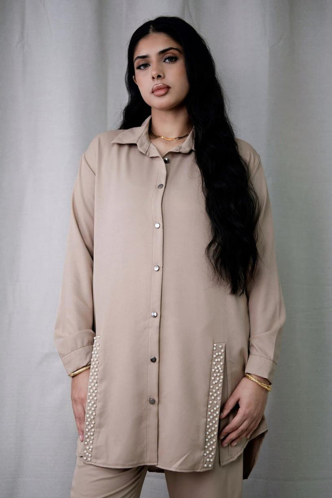 
                      
                        Lea Beige Co-Ord
                      
                    