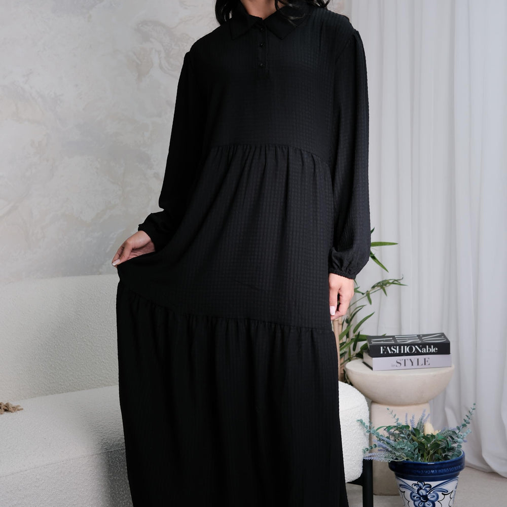 
                      
                        Enya Black Dress
                      
                    