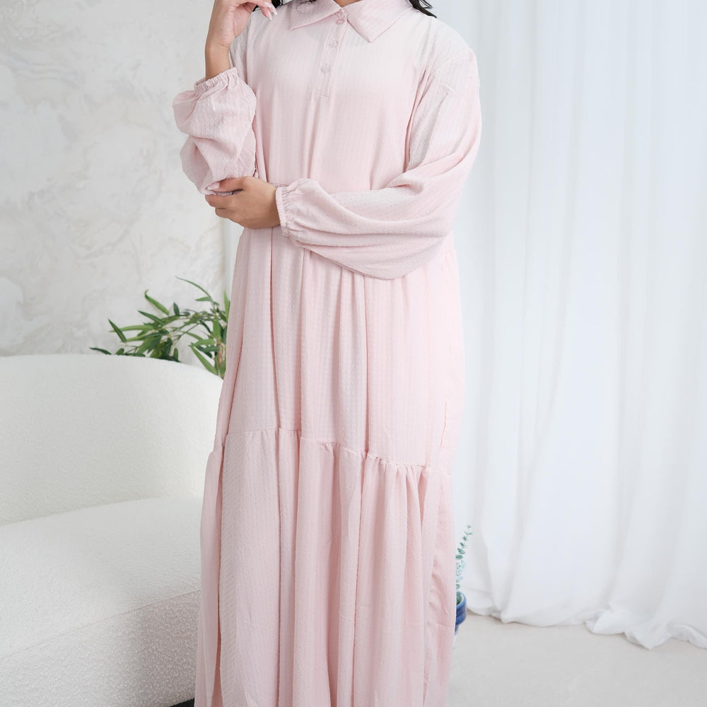 
                      
                        Enya Light Pink Dress
                      
                    