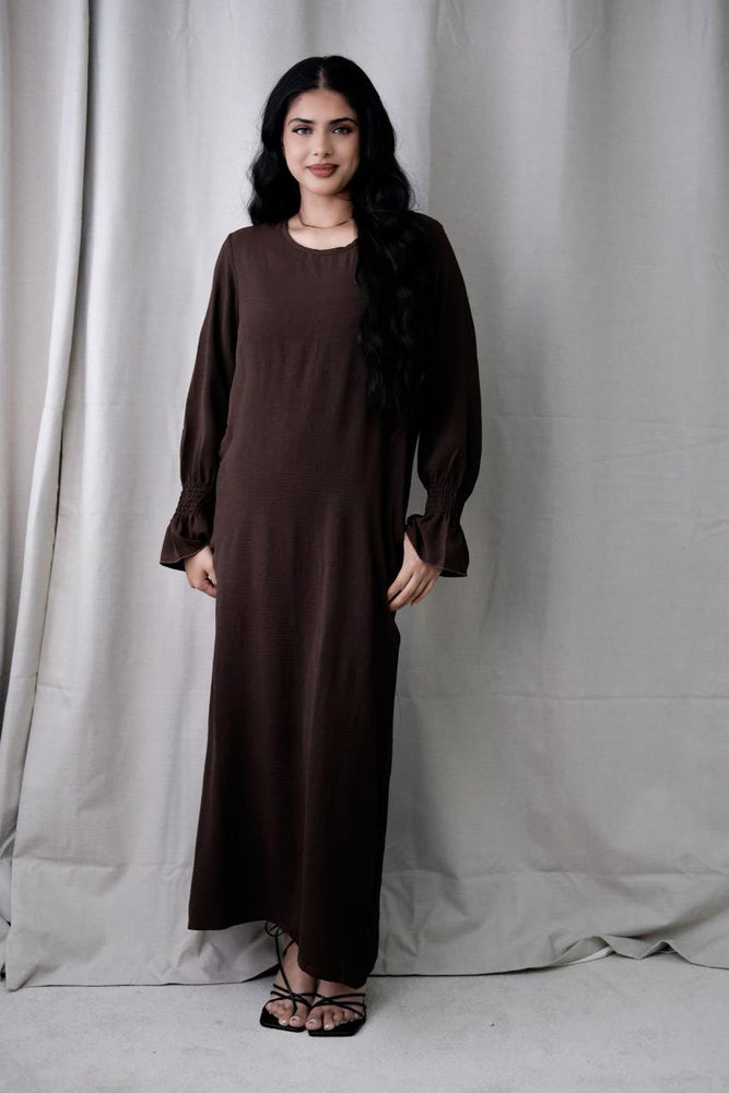 
                      
                        Essential Basic Chocolate Abaya
                      
                    