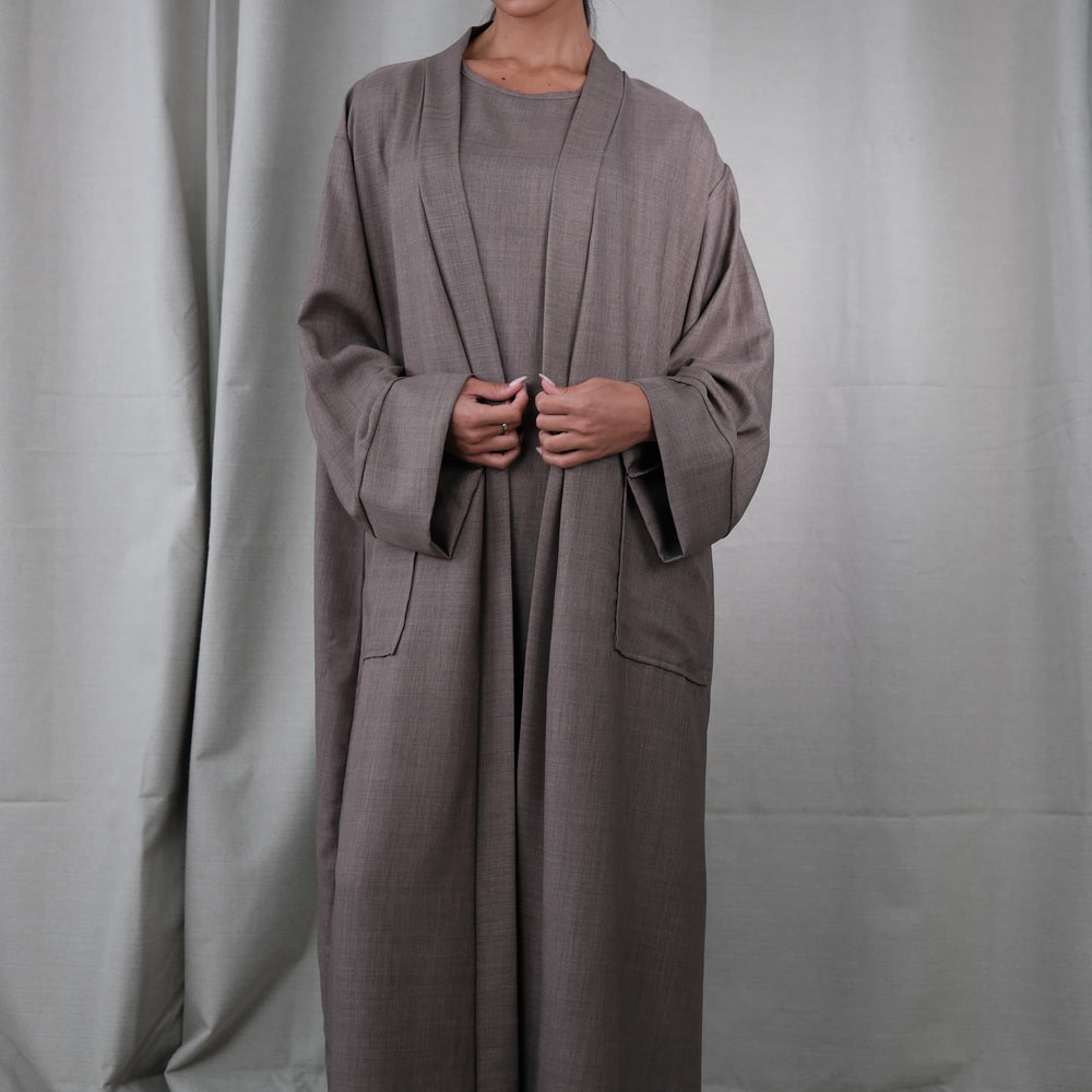 Le Noir Mocha Abaya